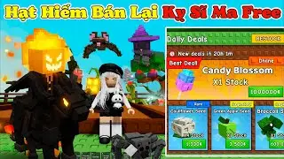 [Grown a Garden] Candy Blossom Trở Lại Nhận Kỵ Sỹ B&oacute;ng Đ&ecirc;m SỰ KIỆN HALLOWEEN Si&ecirc;u Ngon