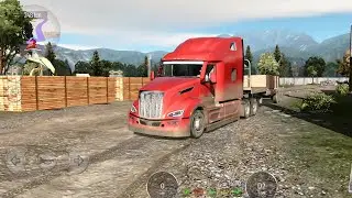 Truck Simulator Drive USA: EVO Delivering bricks from Richmond to Raleigh 🚚 