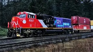 FIRST CATCHES OF 2026! NEW CN 8357 REBUILD SD75IACC W/ SPECIAL LIVERY AND MORE!