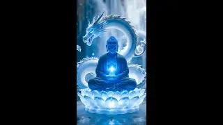 Ice Dragon &times; Medicine Buddha &ndash; Frozen Lapis Healing Light #Shorts