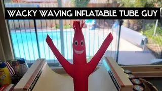 MINI WACKY WAVING INFLATABLE TUBE GUY IN ACTION!