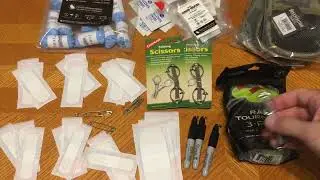 My Mini Trauma Kit - making 3 kits at once
