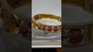 Rudraksh with OM 🕉 Bracelet ￼👑 | Bhagwati Jewellers ￼