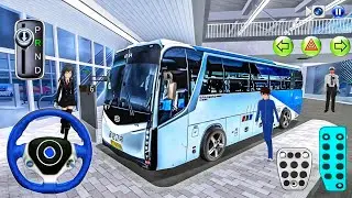 New Kia Express Bus Simulator 2025 - 3D Driving Class Android ios - Bus Game Android gameplay
