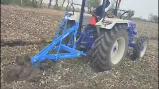 Farmtrac tractor with subsoiler #jattlifestudios #farming #agriculture #farmerstruggle #jattvibes