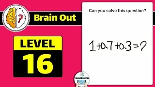 Brain Out Level 16 (Updated) Answer and Walkthrough