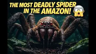 Brazilian Wandering Spider Attack: The Most Dangerous Spider in the Amazon!#history