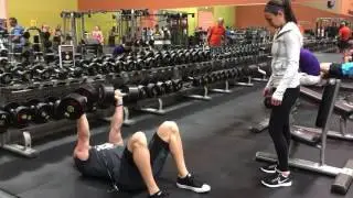 Dumbbell Floor Press