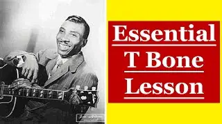 How to Play T Bone Walker Licks and Chords