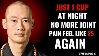 Natural Joint Pain Remedy Before Bed | One Cup That Strengthens Bones & Reduces Pain Naturally