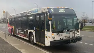 (Ride Video) Milton Transit | 2022 Novabus LFS 2203 | 8 Willmott
