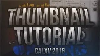 Photoshop Tutorial - How to Make a Good Custom Call Of Duty Black Ops 3 YouTube Thumbnail 2015/2016