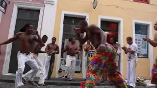 Capoeira no Pelourinho. Centro Histórico de Salvador/BAHIA. DEZ/2017