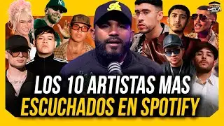 LOS 10 ARTISTAS LATINOS M&Aacute;S ESCUCHADOS EN SPOTIFY EN 2025 !