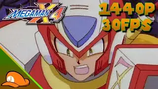 Mega Man X4 Cutscenes (Widescreen) 1440p 30fps