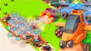 Boom Beach NEW Rocket Choppa Strategy! Prototroop Gameplay !