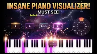 🔴 The most INSANE piano visualizer I've ever made 🎹