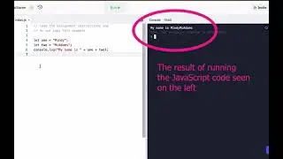 Intro to Replit Using JavaScript
