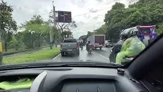 Riding uber in Medellin, Colombia