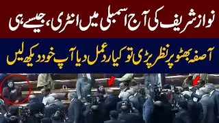 Nawaz Sharif surprising reaction after watching Asifa Bhutto  | Hum News | Pakistan