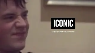 jamie cook being iconic for one minute straight