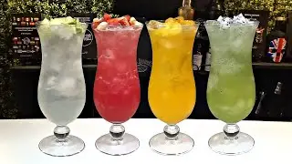 4 LIMONADAS originales y fáciles 🍹 con RON