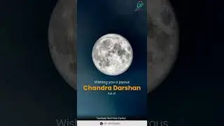 May this festival of lights bring blessings of health and well-being #ChandraDarshan #Chandradev