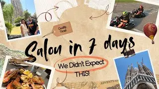 Salou, Spain Travel Vlog | Beach, Food & Family Chaos 😂