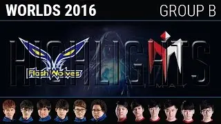 Flash Wolves VS I MAY Highlights ( S6 World Championship 2016 - Group B - Day 2 )
