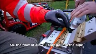 How to: clean microducts before fiberblowing (duct prepping)
