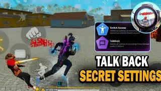 Switch Access & TalkBack Settings Free Fire || 0% Recoil 95% Headshots || Brazil Settings 2025 ⚙️ 