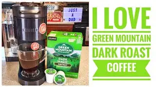 REVIEW Green Mountain Dark Magic Coffee Keurig K-Cup Taste Test Keurig K-Supreme Plus Smart Maker