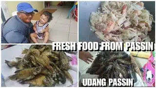 FRESH PRAWN|UDANG PASSIN|MUKBANG|VILLAGE FOOD|IBAN STYLE|IBAN VLOG|SARAWAK KU SAYANG