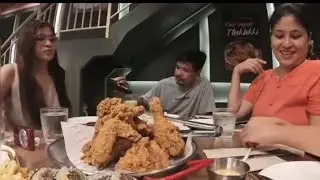 BBQ CHICKEN Korean restaurant #happylife #food #makememories #familyvlog