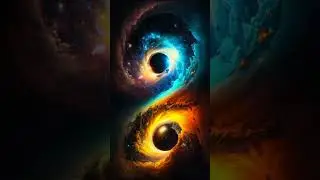 🌌☯️ Yin & Yang of the Cosmos | Duality of Space-Time | Cosmic Energy Visualized