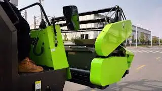 ZL105 Crawler Rice Combine Harvester