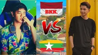BKK VS Zaung Nyi  NEW VEDIO PUBG MOBILE || Myanmar vs Indonesia