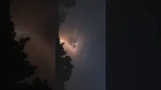 Thunder and Hail storm In Islamabad ⚡️⛈️ #islamabad #pakistan #hailstorm  #thunder #storm #lightning
