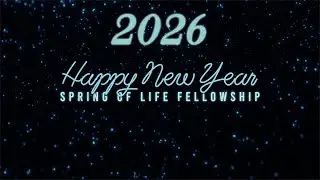 Ending the Year with Spring of Life Fellowship | Bishop Joaquin G. Molina (LIVE)