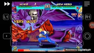 EU DESTRUI O CAPIT&Atilde;O COMANDO COM O CHEFE FINAL DE MARVEL VS CAPCOM PS1