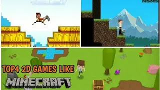 TOP4 2D GAME'S LIKE MINECRAFT