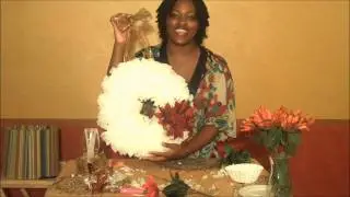 Premiere! Make a Coffee Filter Wreath (using Dollar Tree Materials)!