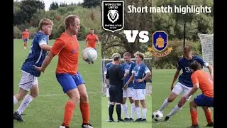 short match highlights of Worcester united Vs wellington FC