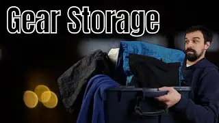 Backpacking Gear Storage