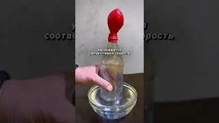 Физика👨🏻&zwj;🔬Опыт Изобарный процесс в действии