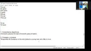 Ingl&eacute;s A1 N3 1 Present Simple