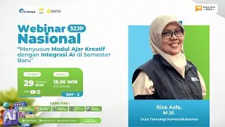 H2: Webinar Menyusun Modul Ajar Kreatif dengan Integrasi AI di Semester Baru