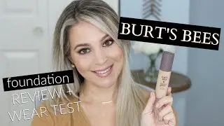 BURT'S BEES Foundation Review + Wear Test [OILY SKIN]