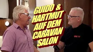 Guido & Hartmut auf dem Caravan Salon 2018