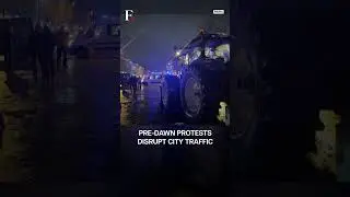 Paris: Farmers Protest EU-Mercosur Trade Deal, Block Roads With Tractors | Subscribe to Firstpost